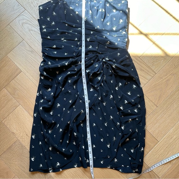 Club Monaco Strapless Silk Dress (Size 8) - Picture 8 of 13